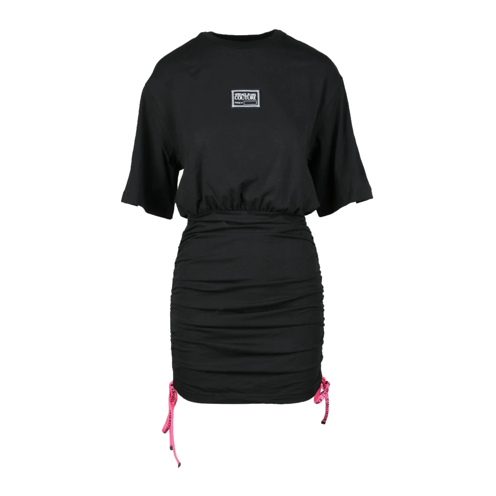 Versace Jeans Couture Zwarte jurk uit de Collection Black Dames