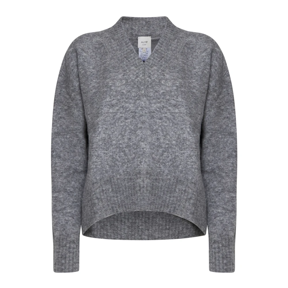 Alysi Grijze Sweaters voor Vrouwen Gray Dames