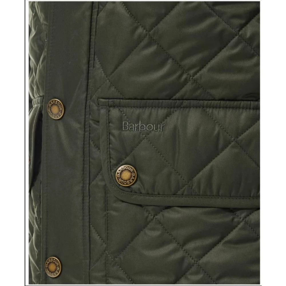 Barbour Heren Lowerdale Gewatteerde Jas Green Heren