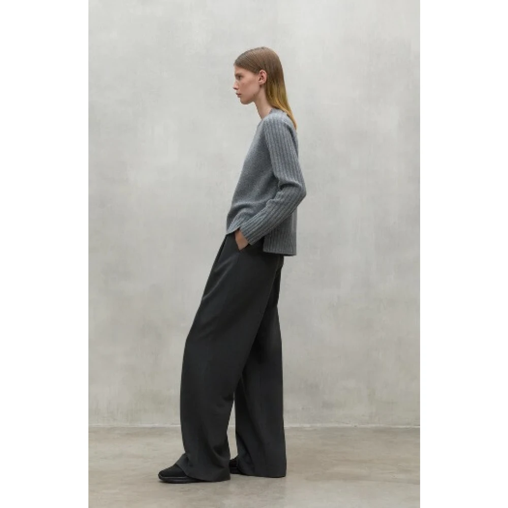 Ecoalf Eucalyptus Wol Raglan Trui Gray Dames
