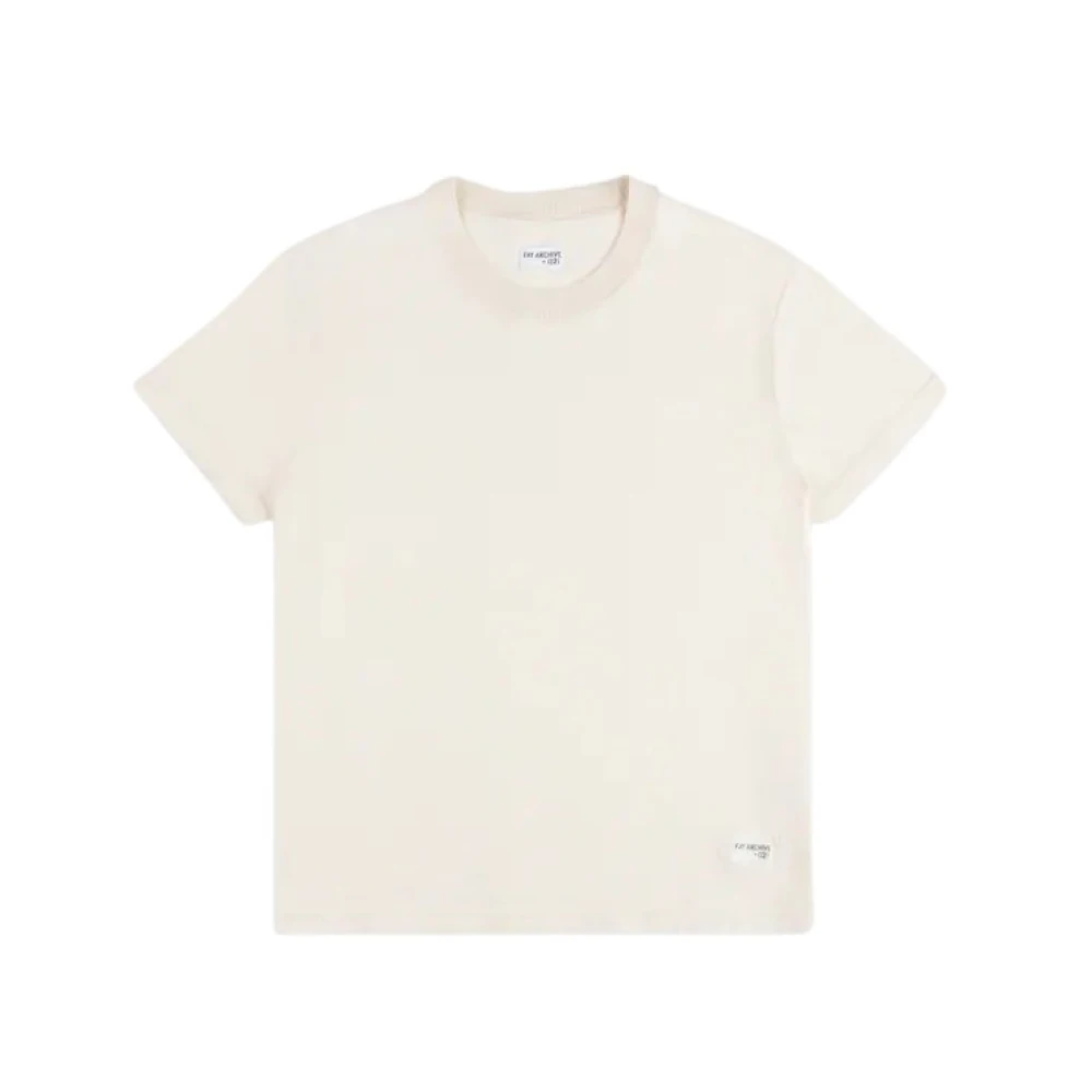 Fay Men's White T-Shirts, Xl, Crew-Neck T-Shirt