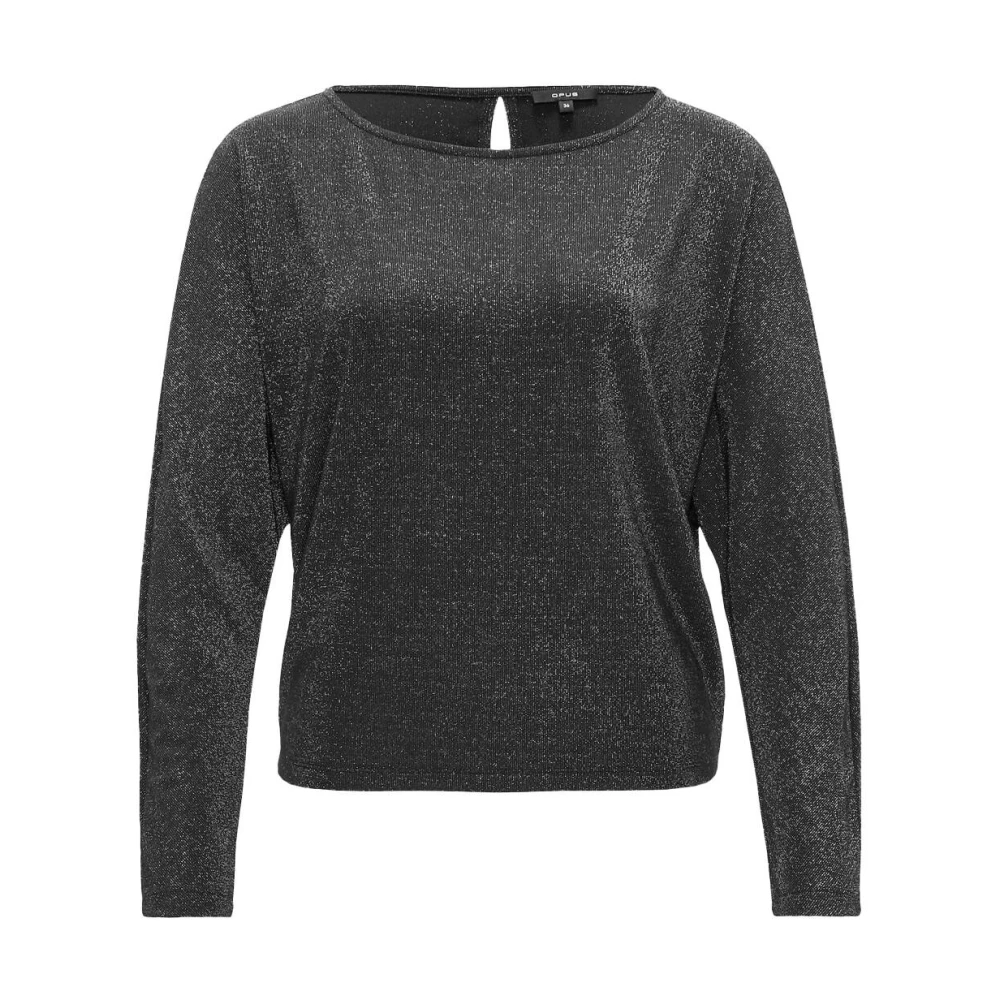 Opus Top met korte mouwen en Siglam Black Dames