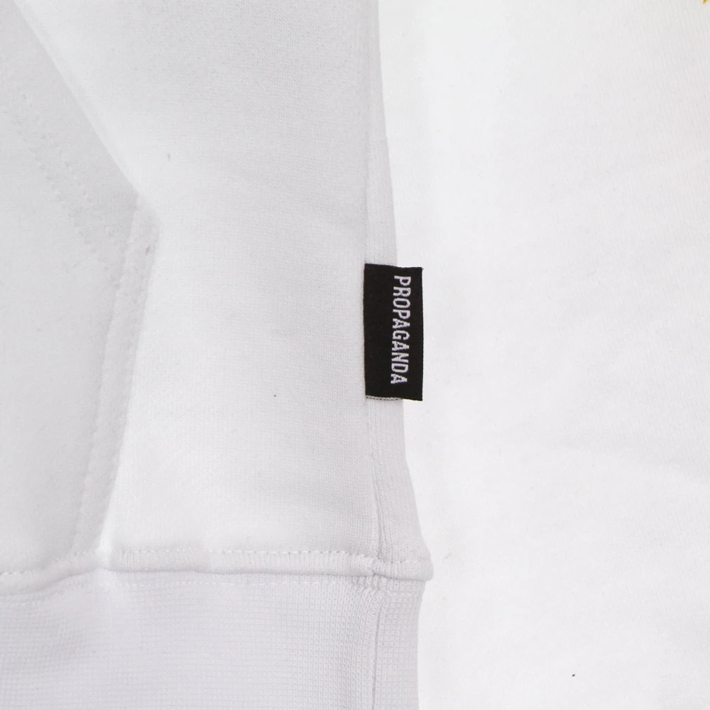 Propaganda Adelaar Lichtgewicht Hoodie Wit White Heren