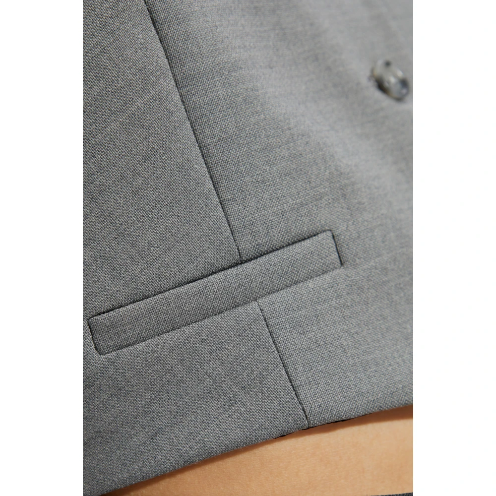 SPORTMAX Vest Adesso Gray Dames