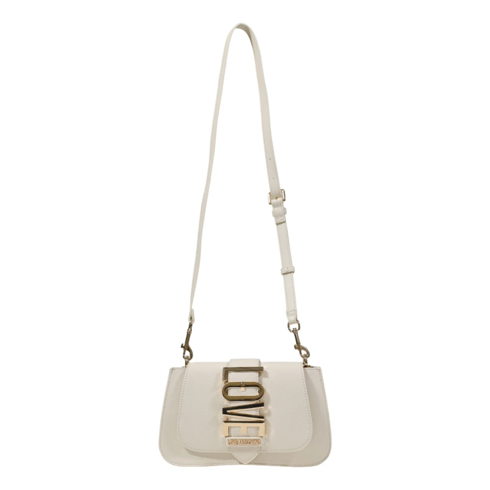 Love Moschino Vrouw Beige Tassen Dames, One Size, Veelzijdige Handtas