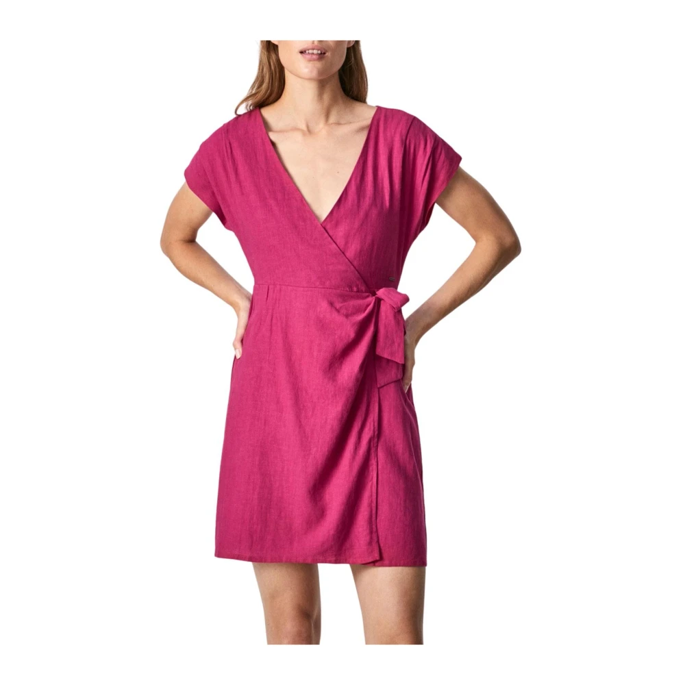 Pepe Jeans Women's Pink Lotty Dress - Casual Dresses - S - Dresses