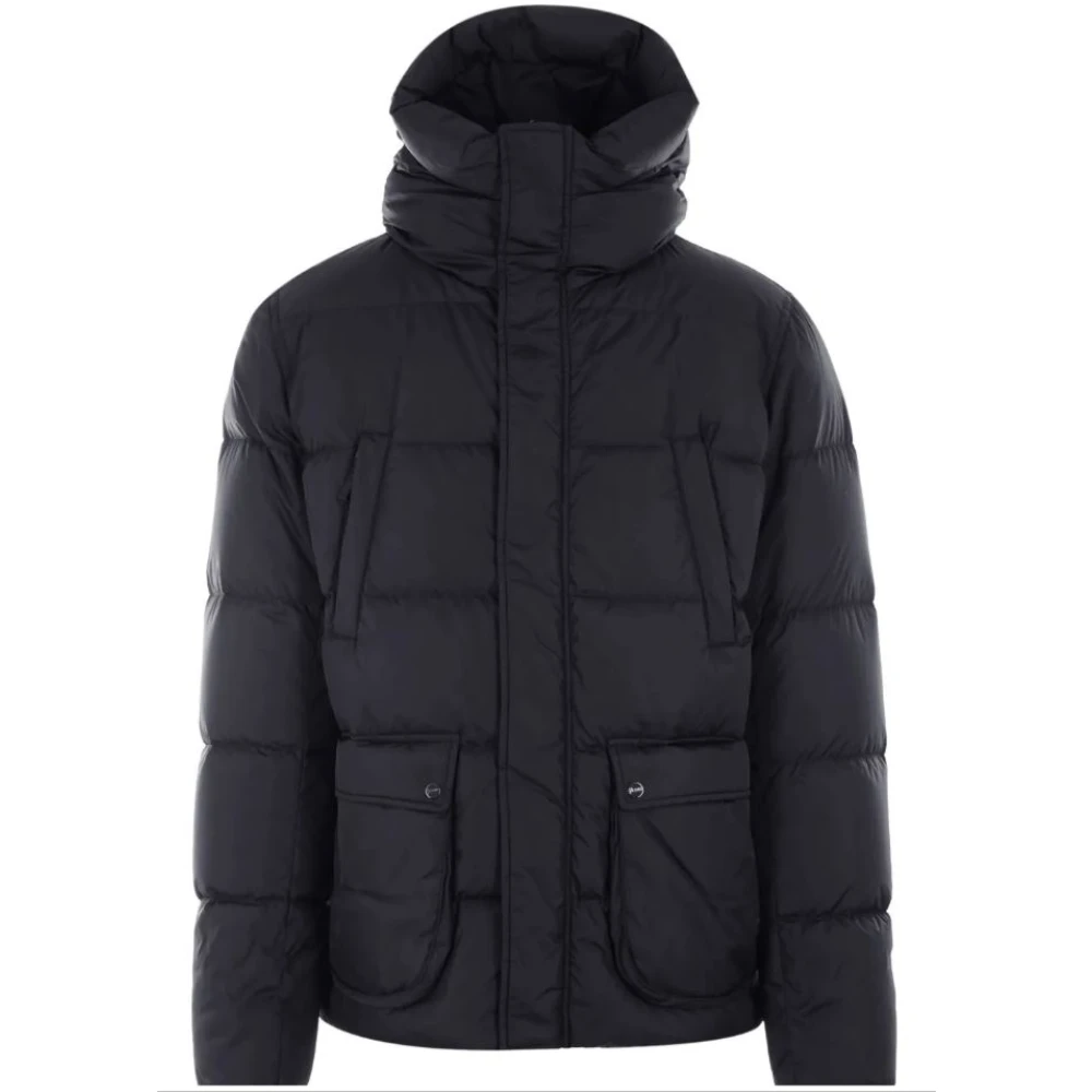 Herno , Down Jackets, Male, Black, S, Jackets