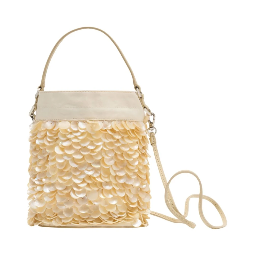 Staud Beige Handbags, Female, One Size, Lila Mini Bag