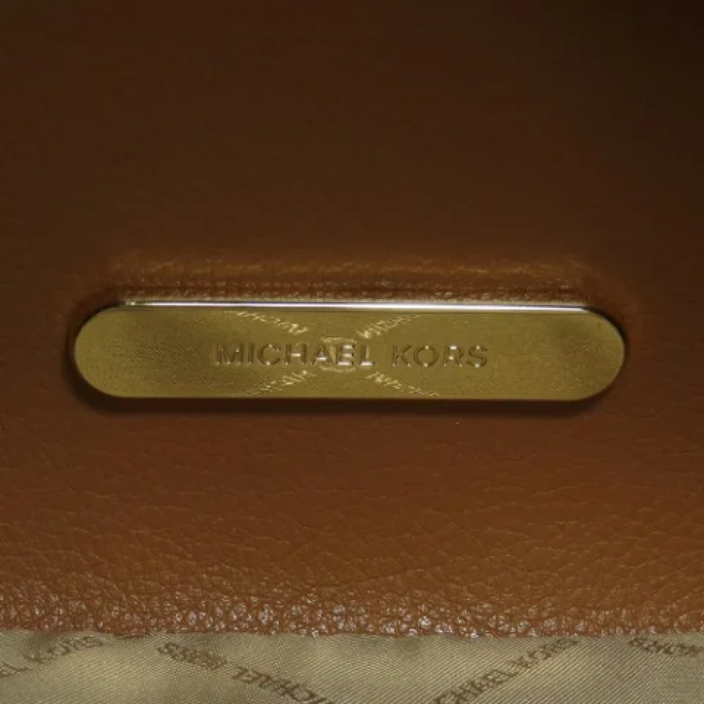 Michael Kors Pre-owned Plastic handbags Brown Dames