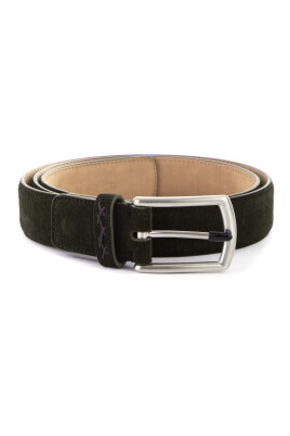 green-suede-belt