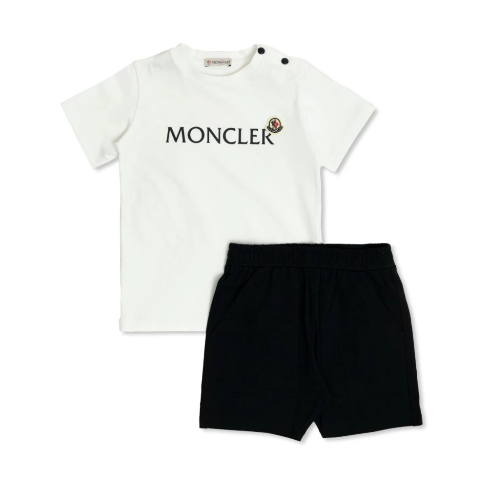 Moncler Boys White Kids Sets, 9 M, Suit For