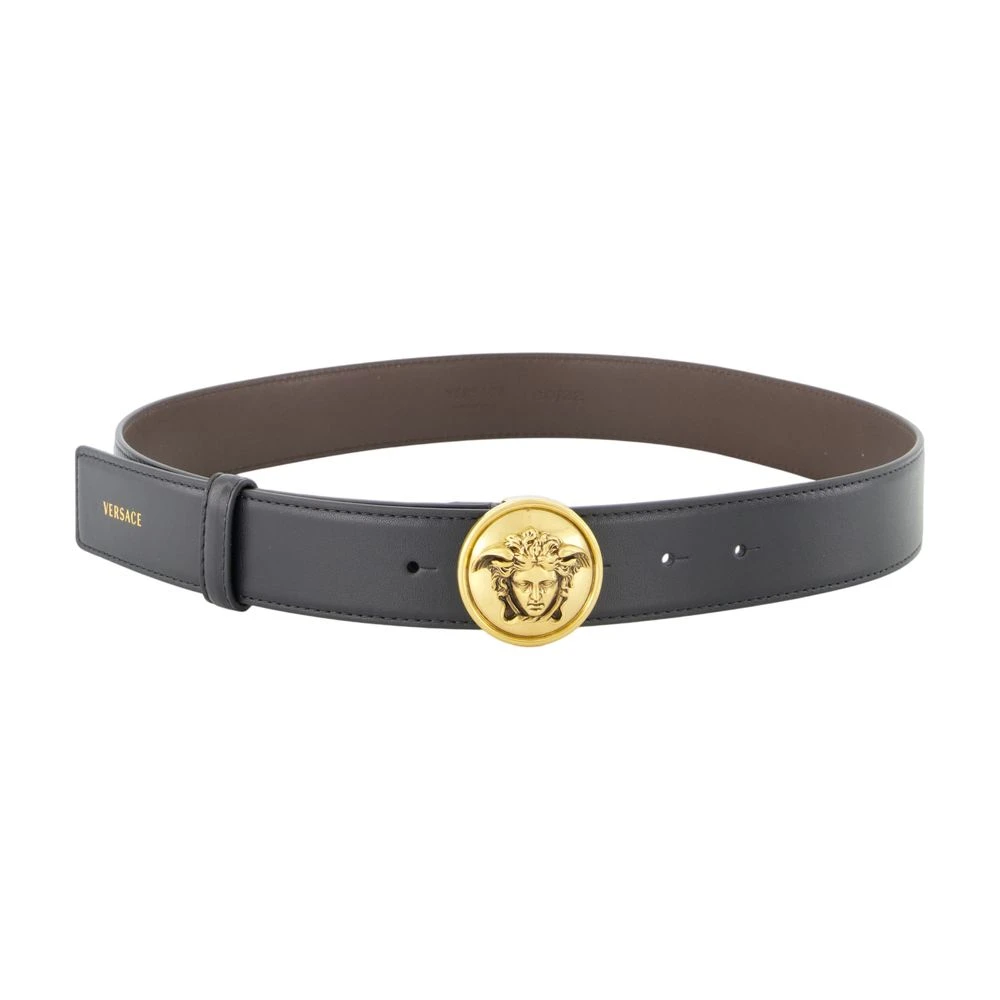 Versace - Ledergürtel 3-5 Cm - Accessories - Damen - Schwarzk - 80 Cm - Bild 3