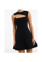 robe-noire-a-epaule-asymetrique-avec-decoupe