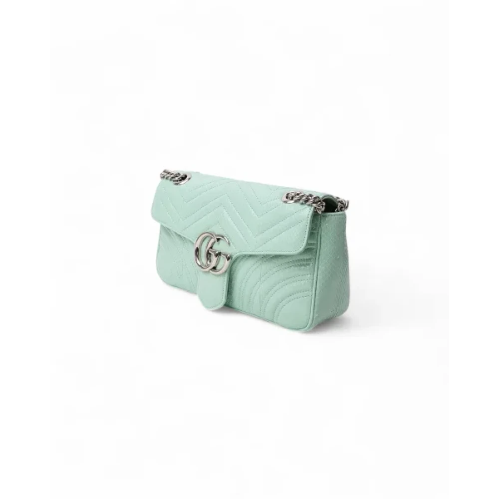 Gucci Vintage Pre-owned Fabric gucci-bags Blue Dames
