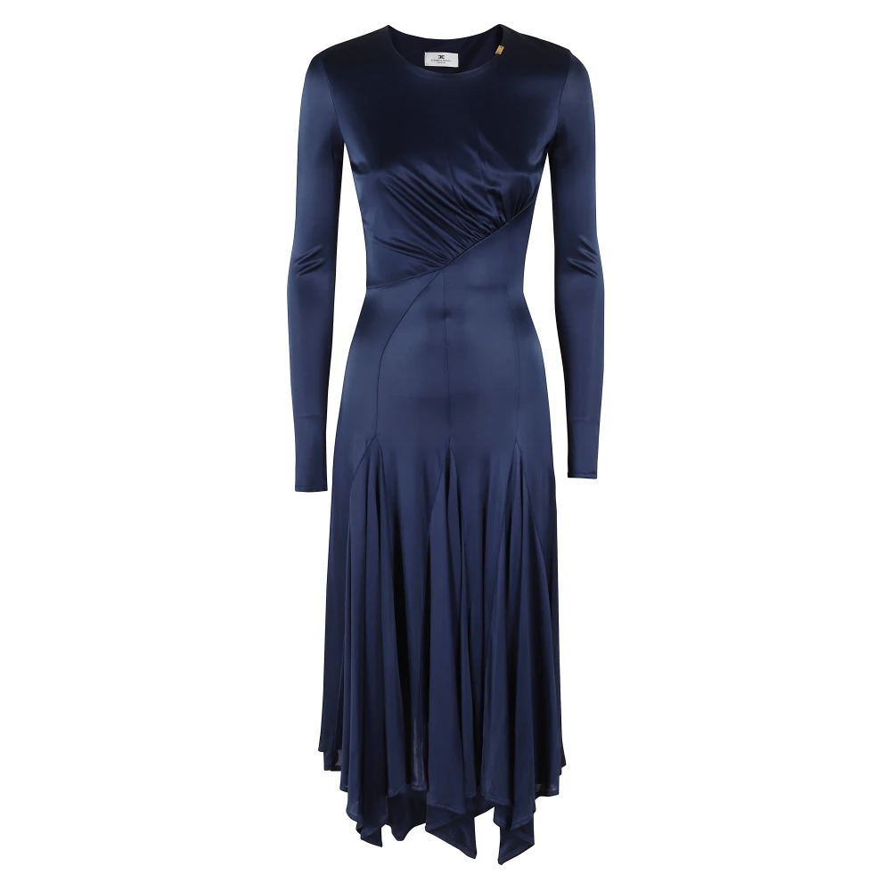 Elisabetta Franchi Elegante Jurk voor Speciale Gelegenheden Blue Dames