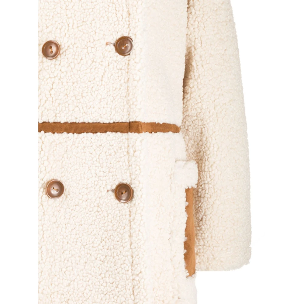 Stand Studio Stijlvolle Chloe Jas voor Vrouwen White Dames