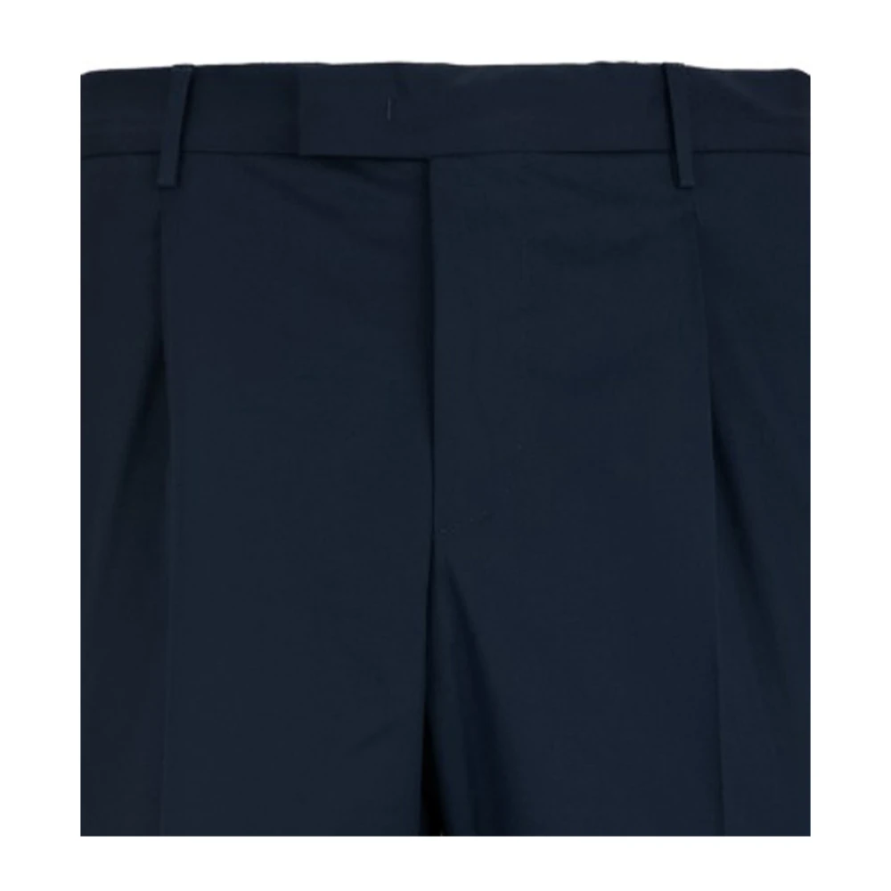 PT Torino Heren Knoop Rits Broek Blue Heren