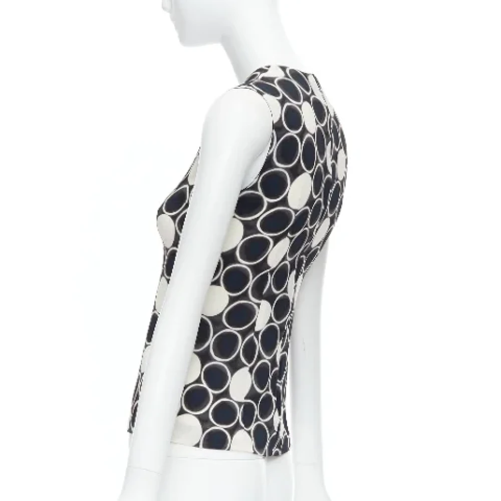 Miu Pre-owned Viscose tops Black Dames