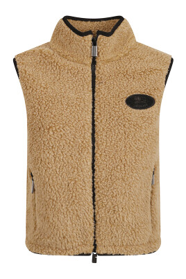gilet-en-tissu-teddy-avec-ecusson-equestrian-knight
