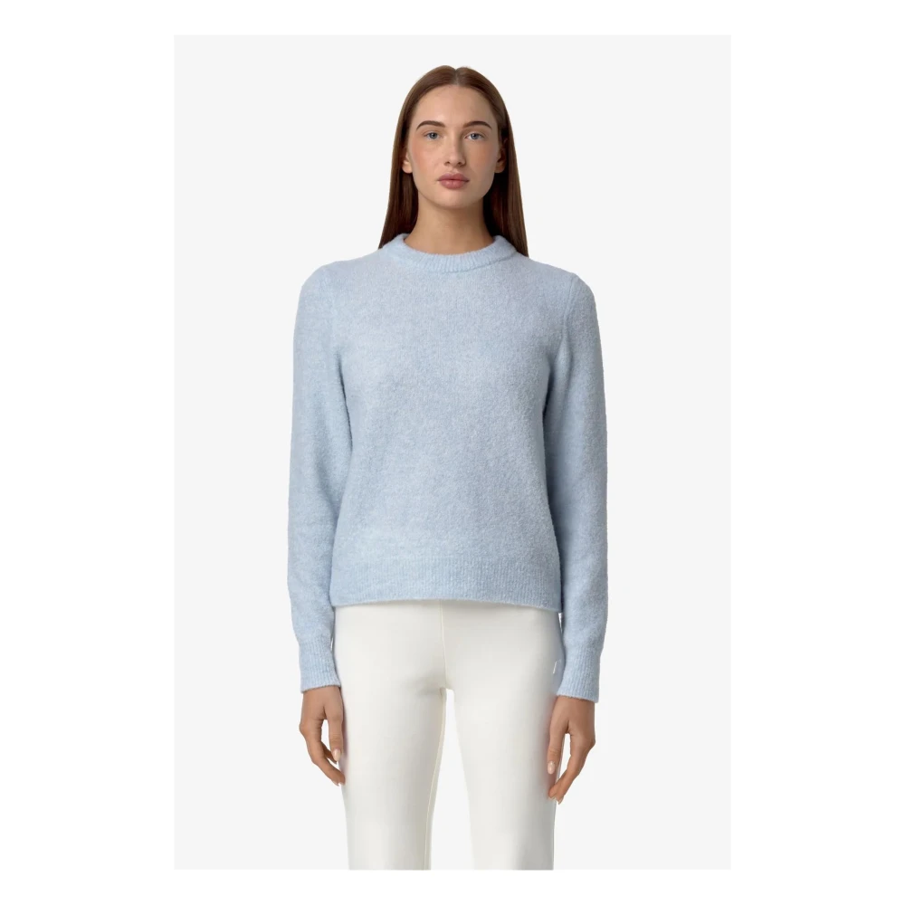 K-way Eskimo Crewneck Sweater Blue Dames