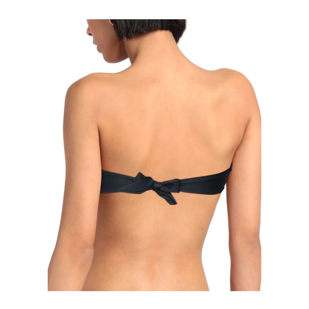 Chiara Ferragni Collection Stijlvolle Bikini Top Black Dames