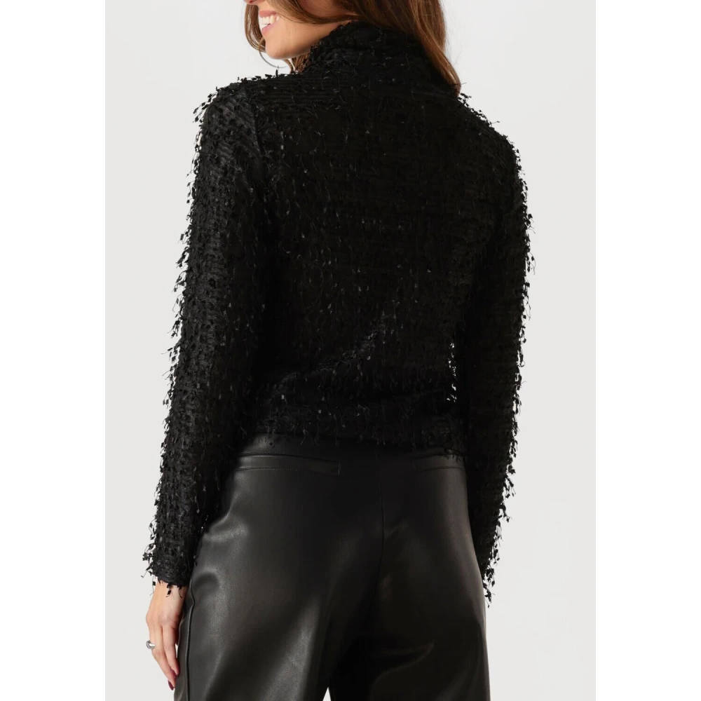 My Essential Wardrobe Zwarte Coltrui Veelzijdige Stijl Black Dames