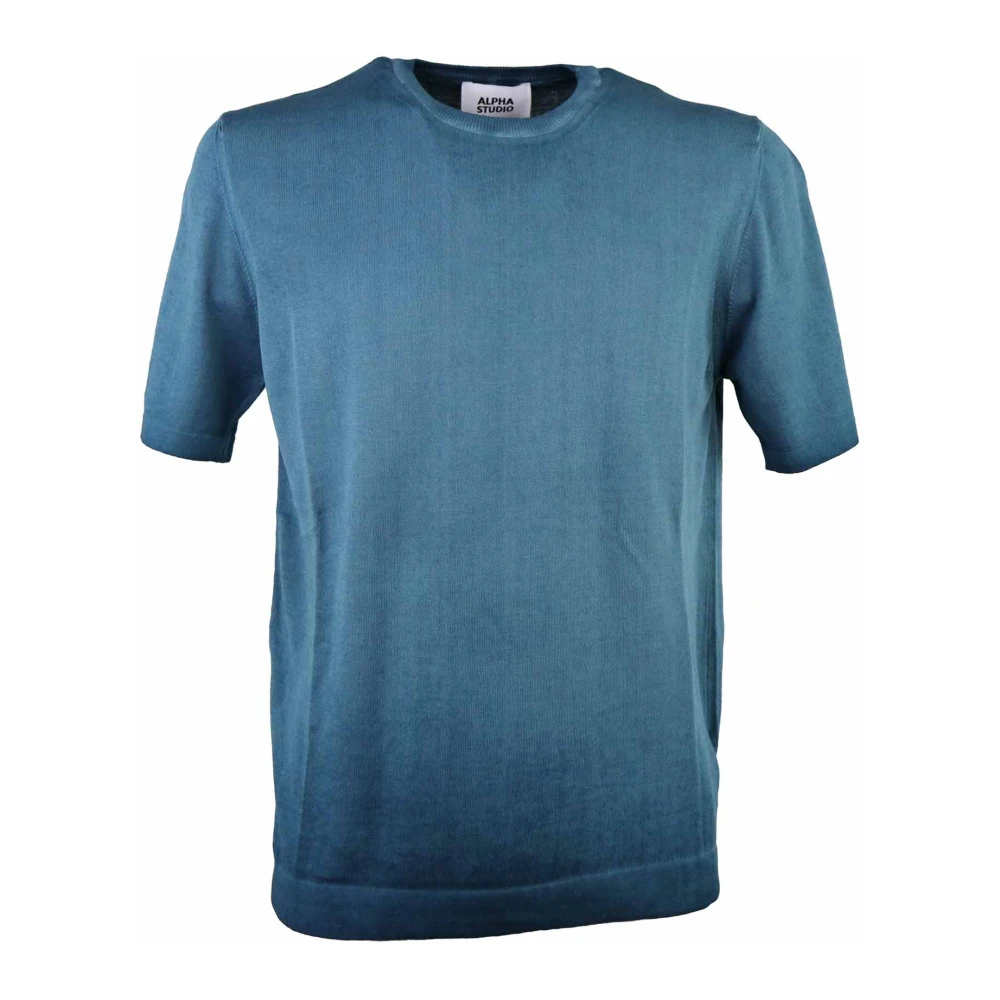 Alpha Studio T-Shirts Green Heren