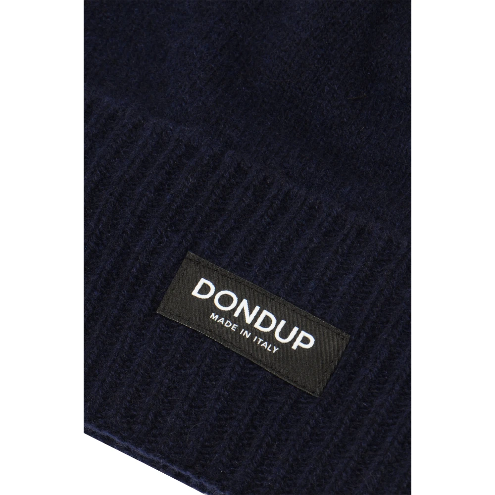 Dondup Stijlvolle Hoeden met Cappello Detail Blue Heren