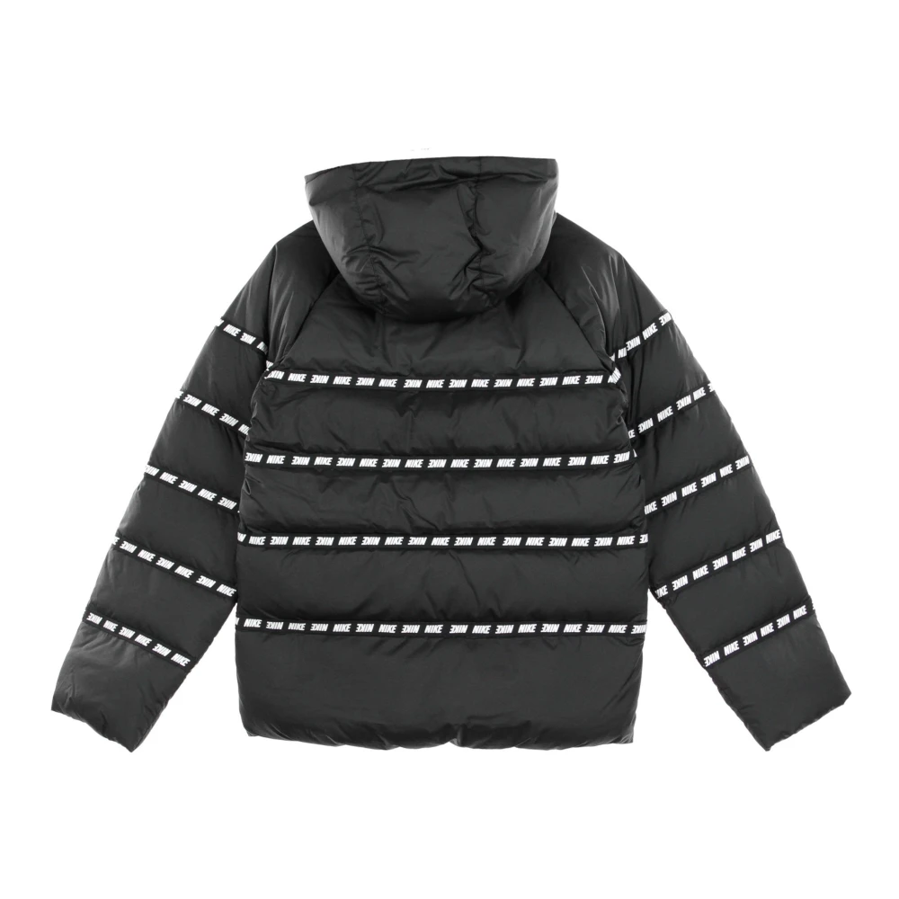 Nike Sportkleding Donsjas Black Heren