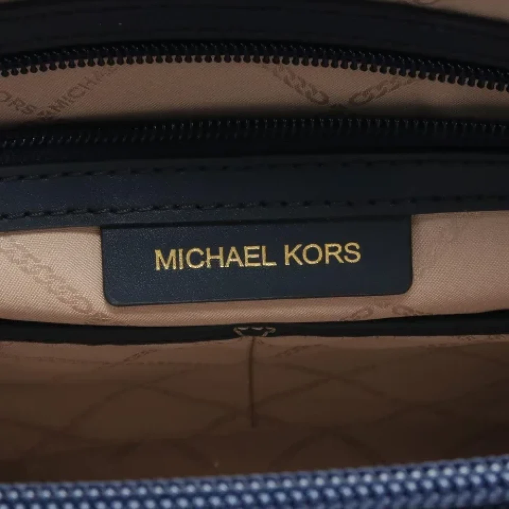 Michael Kors Pre-owned Leather handbags Blue Dames