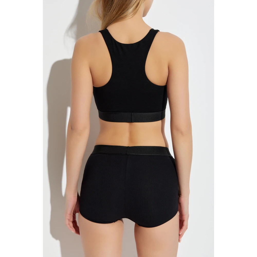 Versace Katoenen boxershorts Black Dames