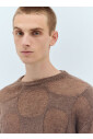check-crewneck-gebreide-trui