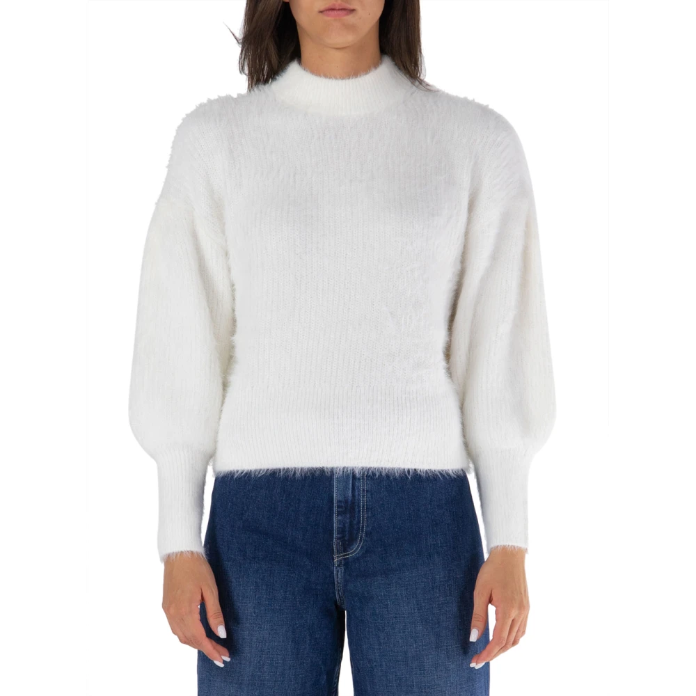 Guess Keyla Turtleneck Knitwear White Dames