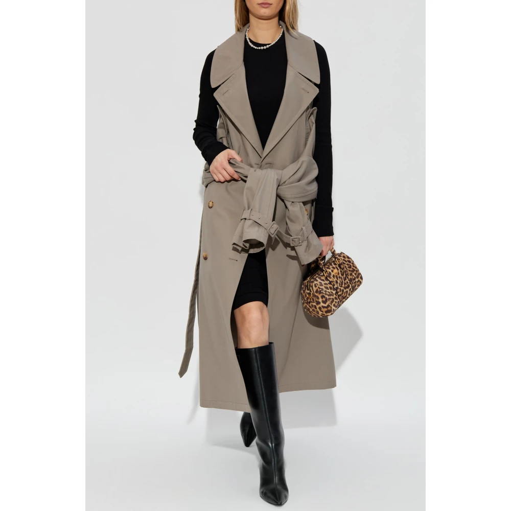 Moschino Jurk met logo Black Dames