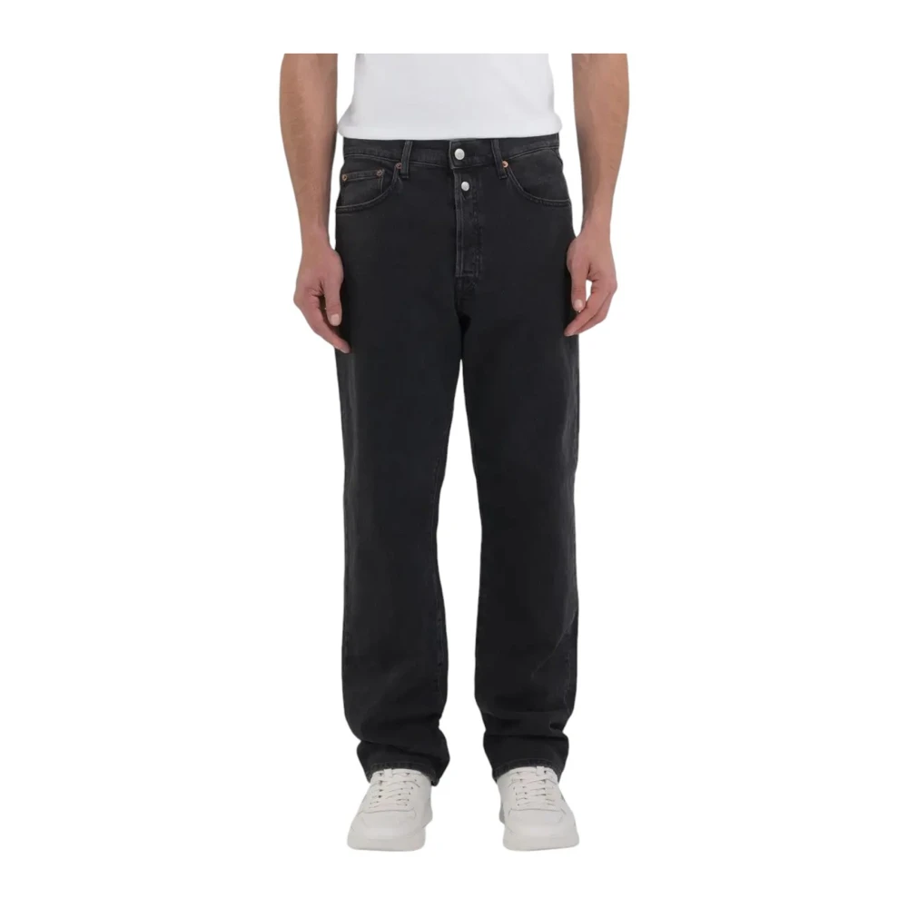 Replay Zwarte Denim Jeans Delav Stijl Gray Heren