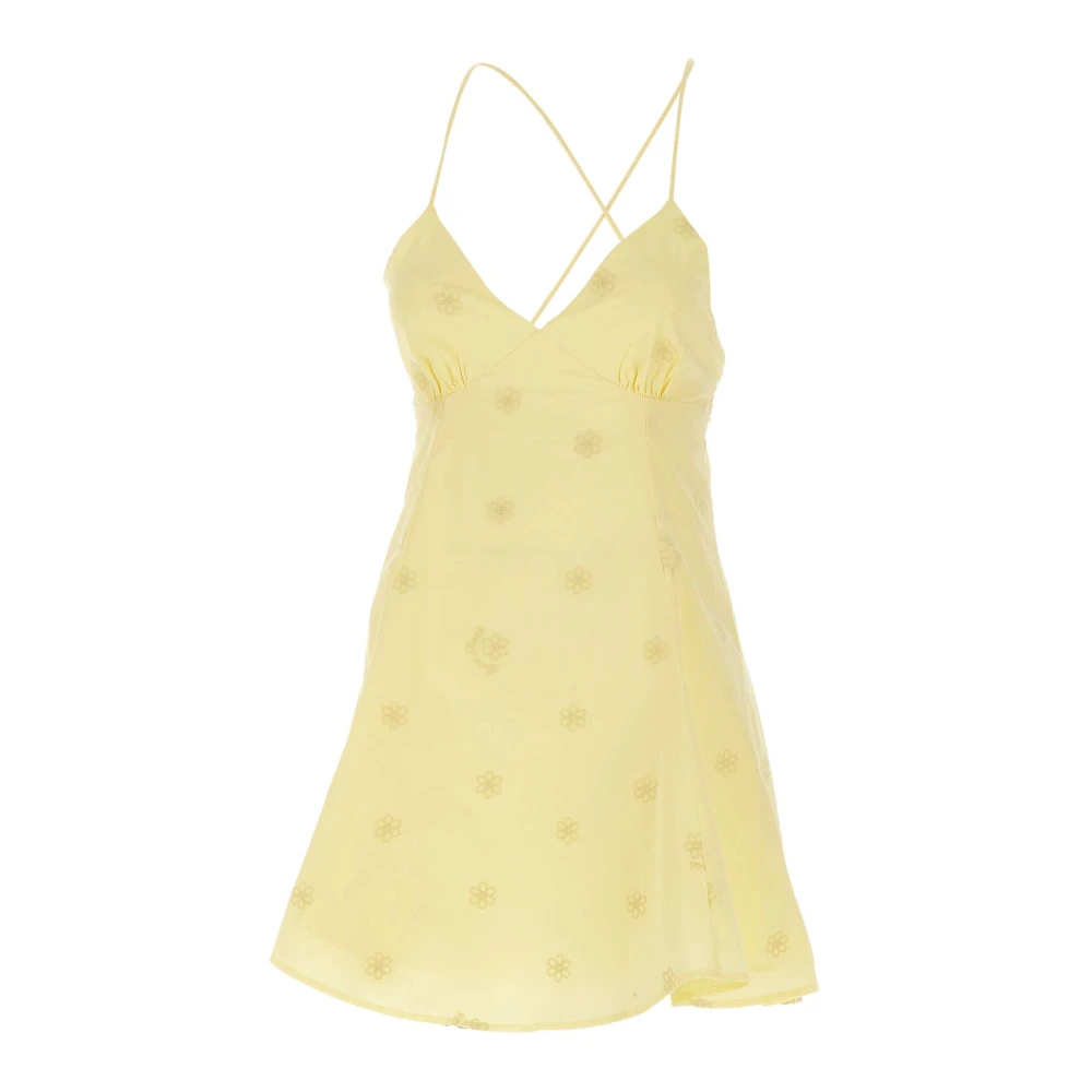 Mc2 Saint Barth Yellow Marge Short Dress - Female - Short Dresses - S - Dresses