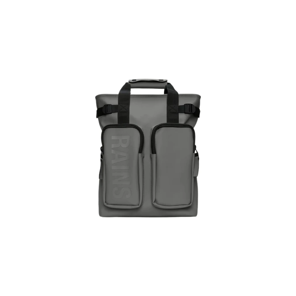 Rains Tote Rugzak Gray Unisex