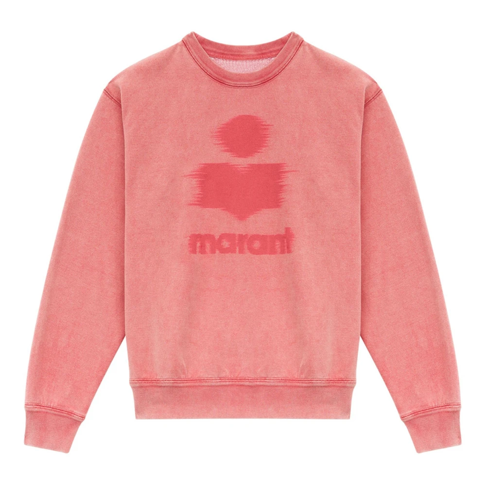 Isabel marant Koraal Mikoy Ga Sweatshirt Red Heren