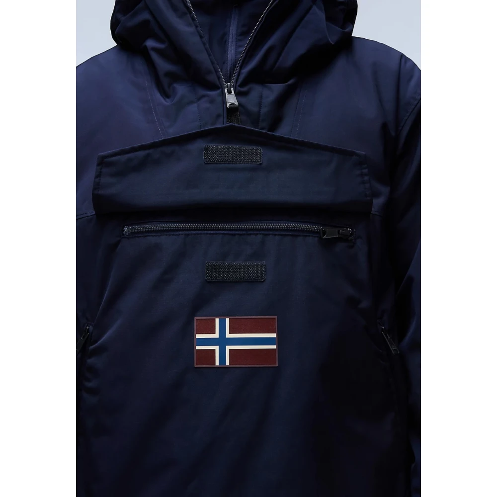 Napapijri Rainforest Next Anorak Jas Blue Heren