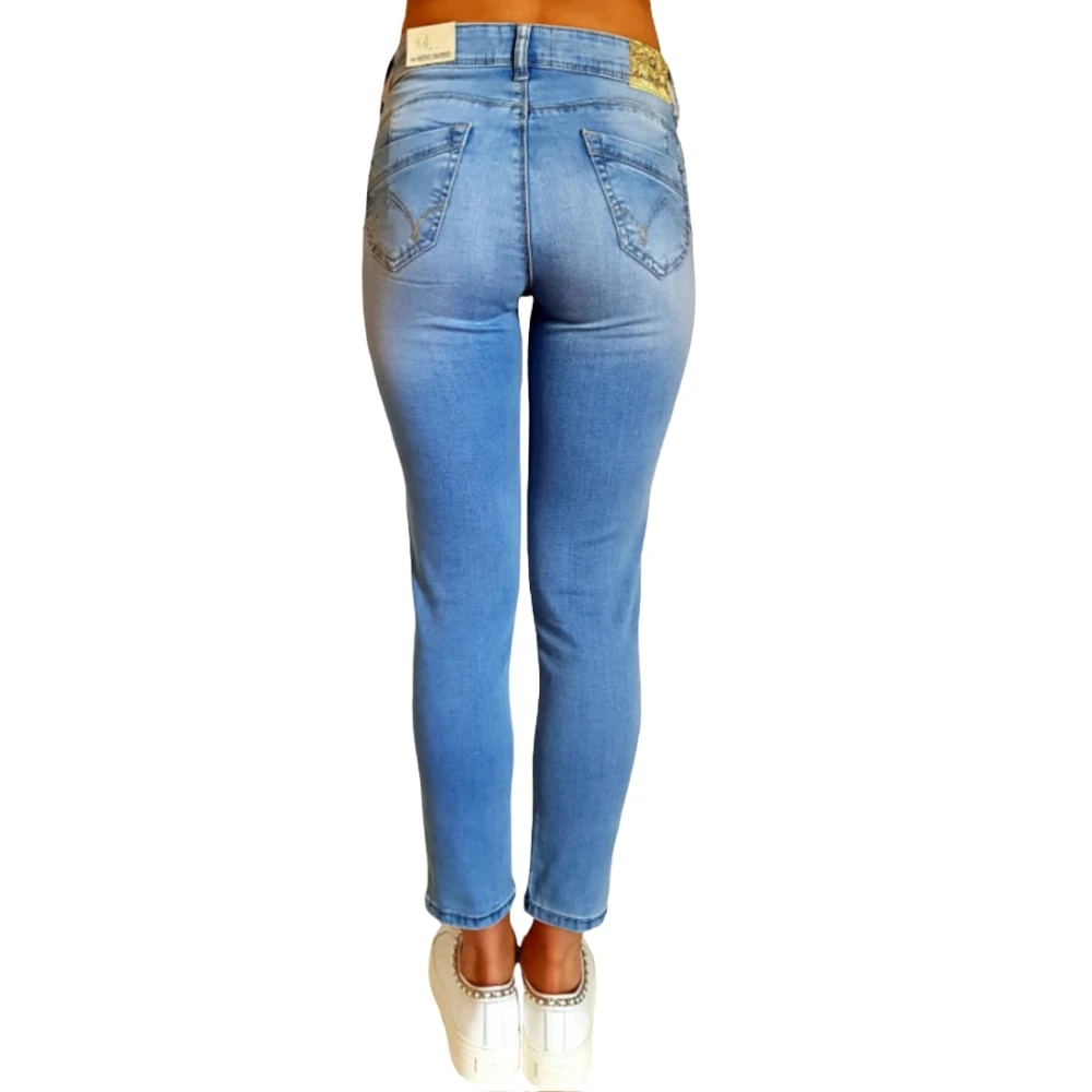 Gaudi Skinny Jeans Blue Dames