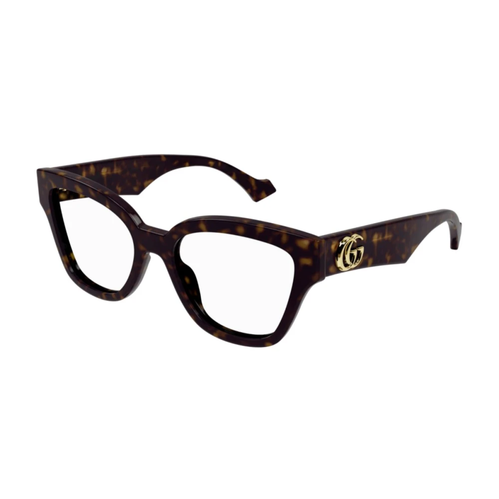 Gucci Unisex Brown Glasses, 50 Mm, Round Optical Frame