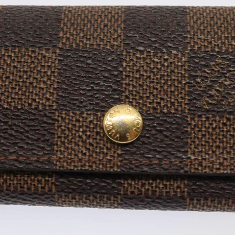 Louis Vuitton Vintage Pre-owned Canvas key-holders Brown Dames