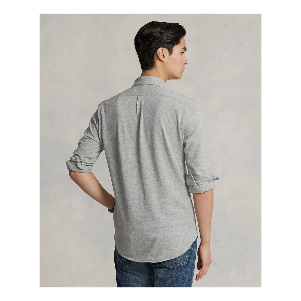 Ralph Lauren Klassieke Overhemd Gray Heren