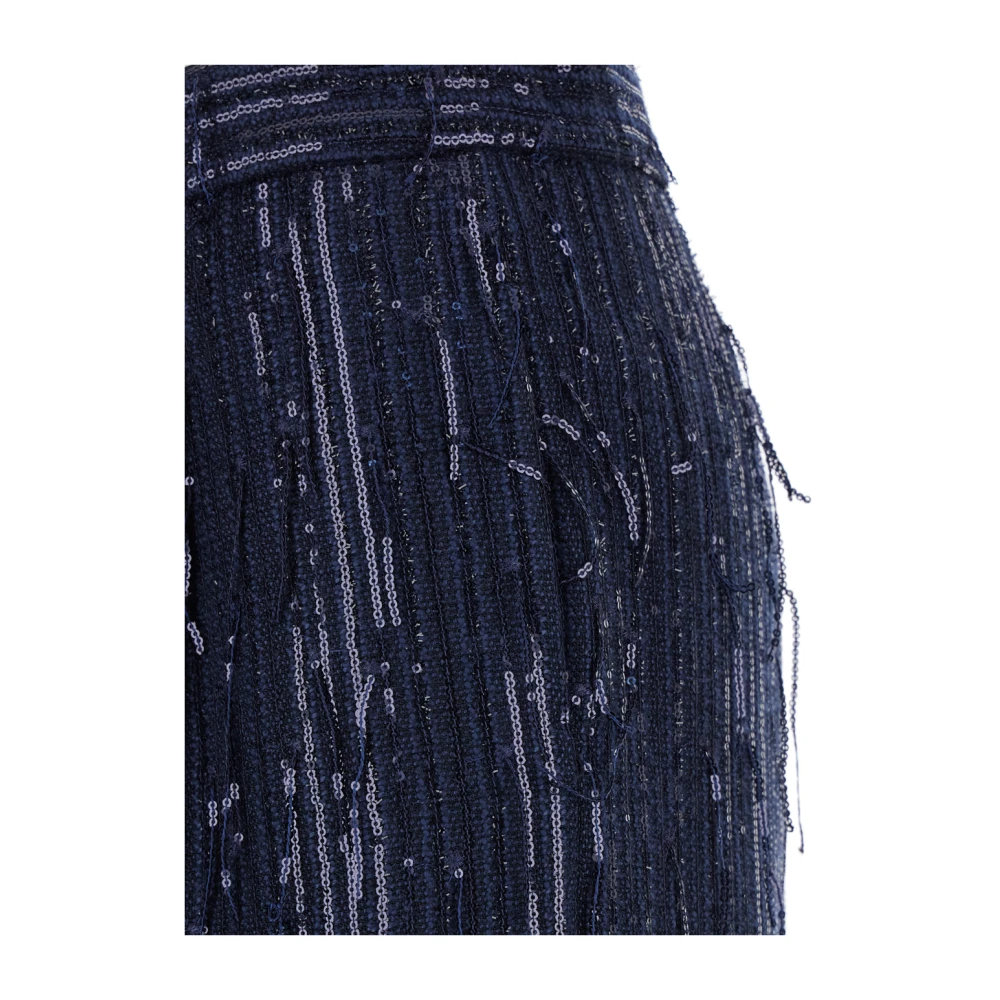 Federica Tosi Palazzo Paillettenbroek Blue Dames