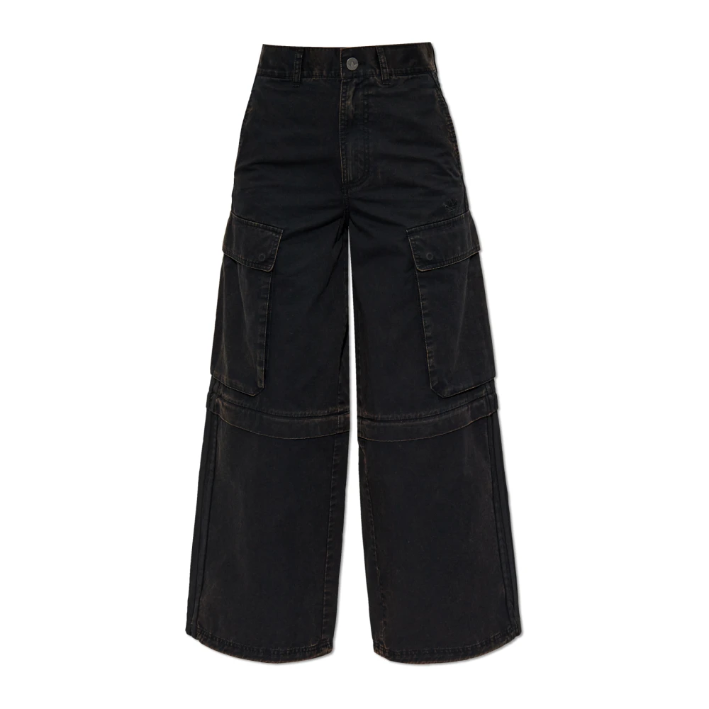 adidas Originals Cargo broek Black Dames