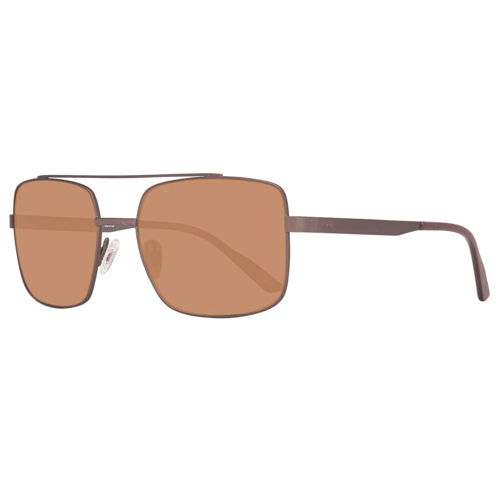 Helly Hansen Men's Brown Metal Sunglasses - Sunglasses - One Size - Accessories