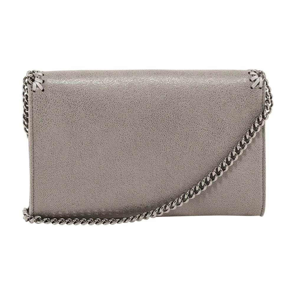Stella Mccartney Grijze Shaggy Deer Schoudertas Gray Dames