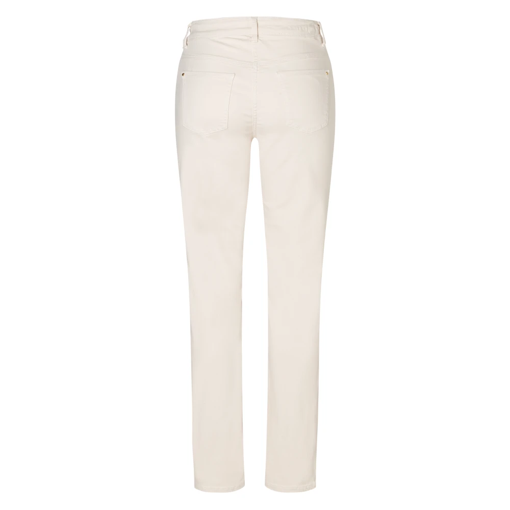 MAC Droom Denim Jeans Stijlvol en Comfortabel White Dames