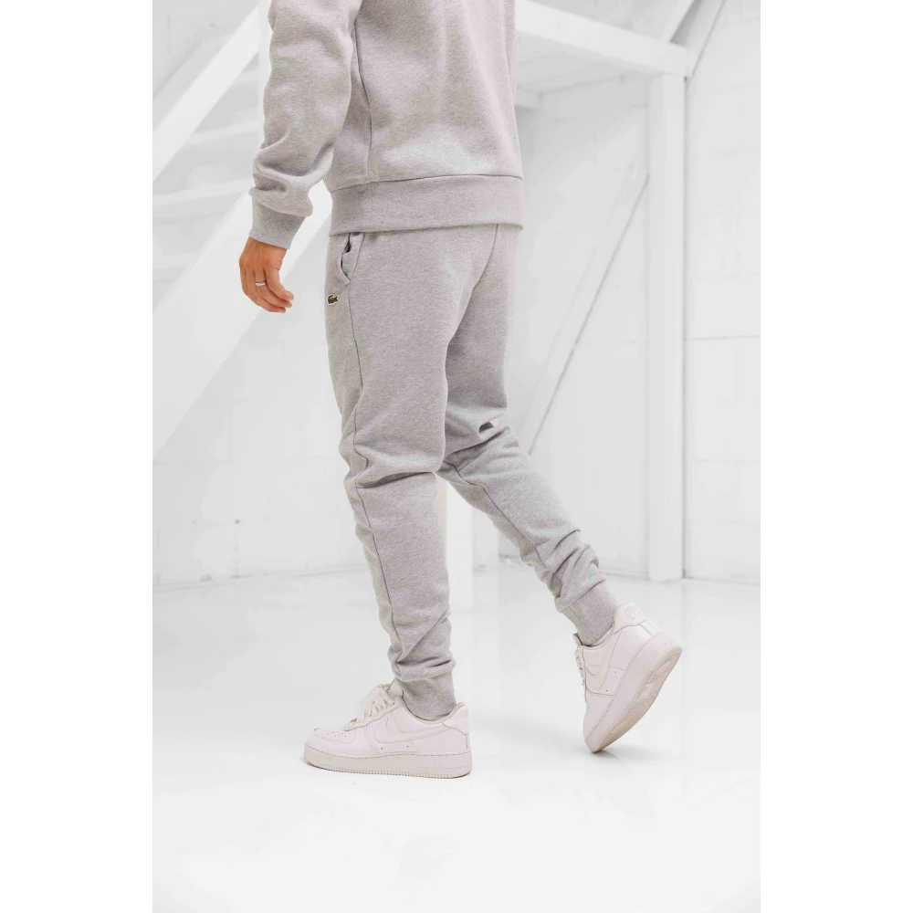 Lacoste Hoodie Tracksuit Gray Heren