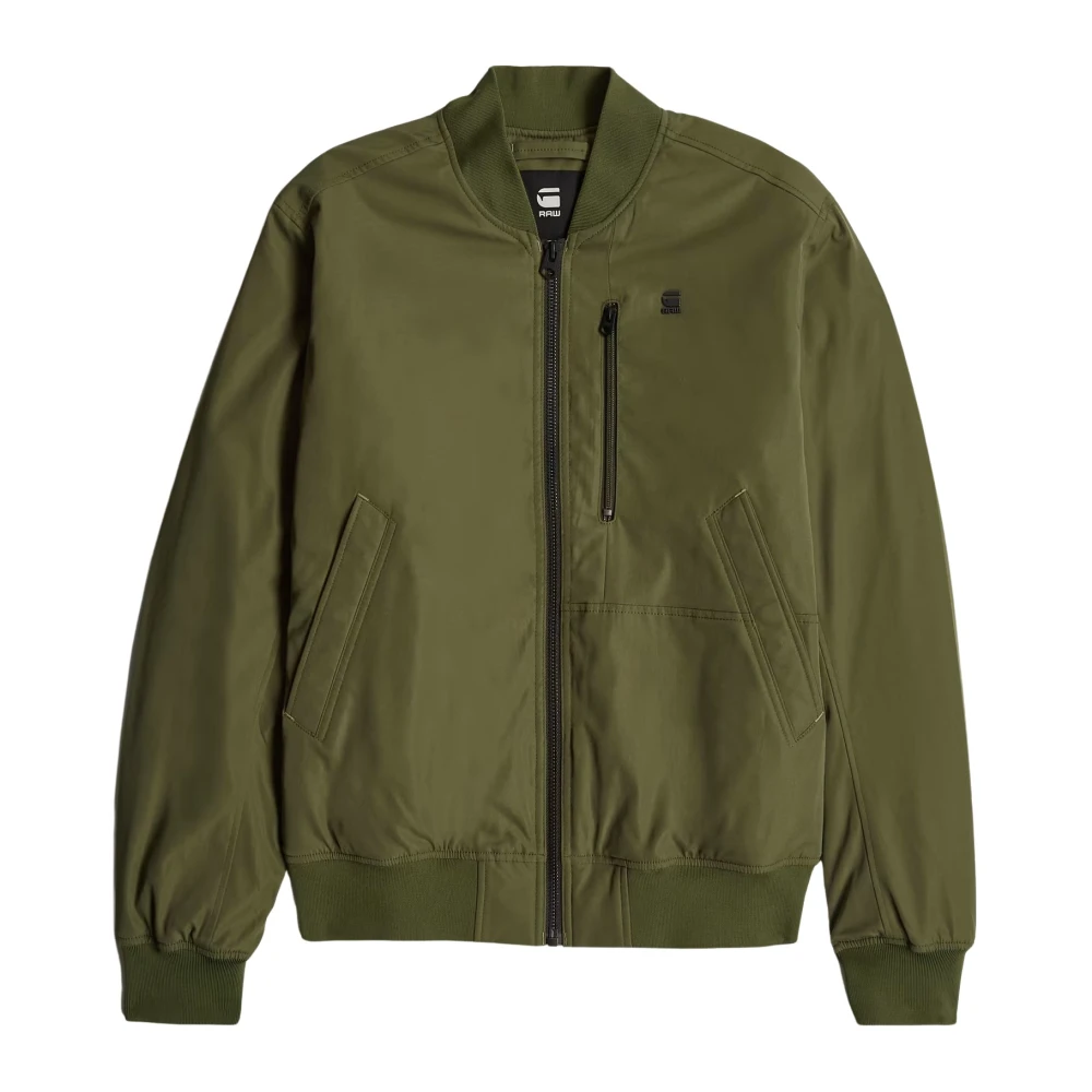 G-Star Tech Bomberjack met Ribafwerking Green Heren